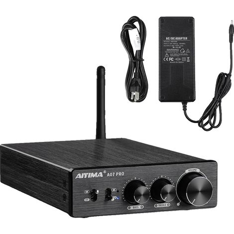 Amplificateur Bluetooth, Haute Puissance, Fréquences Ajustables, A07 Pro 48V UE (1/2)