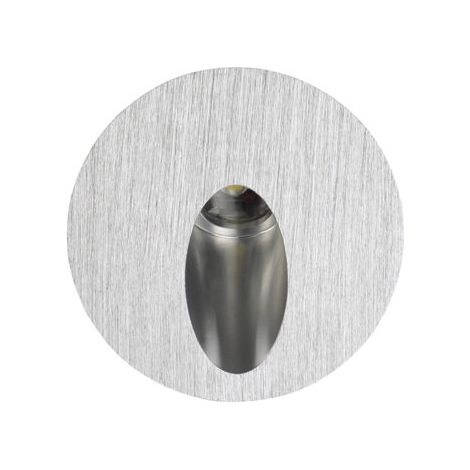 Incasso Parete Tondo LED 3W IP65 Luce Calda 3200K