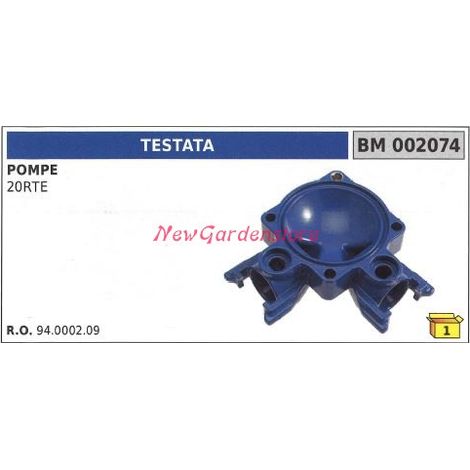 Testata UNIVERSALE pompa Bertolini 20RTE 002074