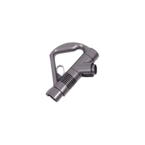 Ersatzgriff für Staubsauger, kompatibel mit Dyson DC19, DC23, DC26, DC29, DC32, DC36 und DC37, Staubsauger-Ersatzzubehör mit Reinigungsbürste (grau) - Crezuo