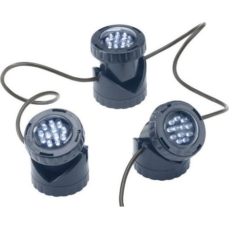 Fiap Set Light Active 3210 iluminación LED negro para jardín y estanque