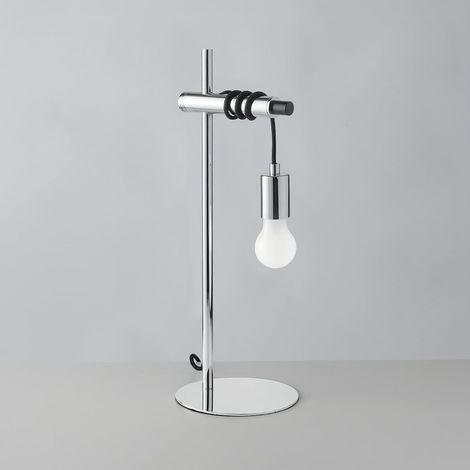 Tischlampe aus Metall und Stoff Admiral (1/3)