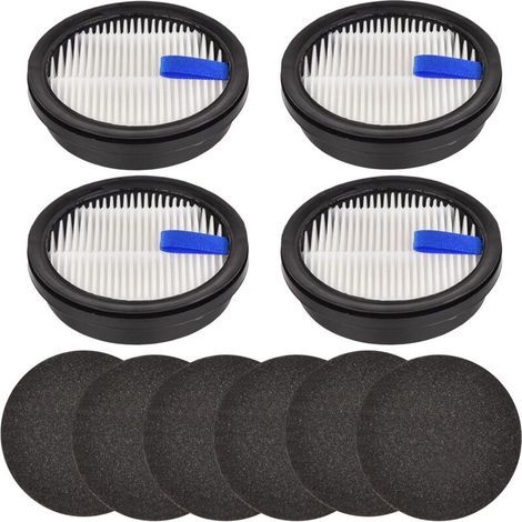 Kit di filtri in spugna per aspirapolvere senza fili Afoddon A200PRO/A200 ORFELD B08/C10A/C10G, 4 filtri HEPA, 6 filtri in spugna (1/4)