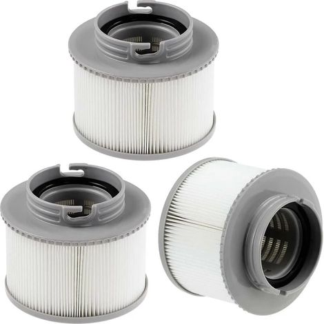 Filtre de piscine, accessoires de spa, kit de remplacement pour spa gonflable, en plastique durable, filtration efficace, garantie d'une eau propre (1/5)