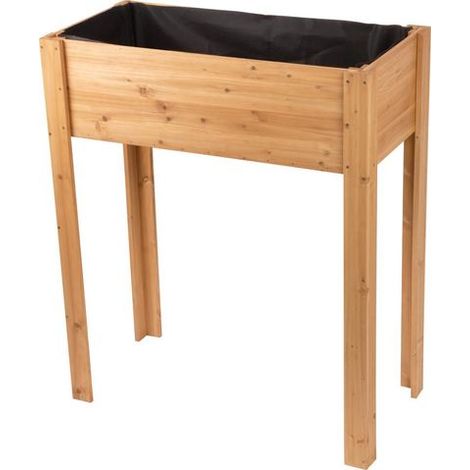Beet Strend Pro Garden, 84x40x98 cm, Holz, Hochbeet, mit Füßen