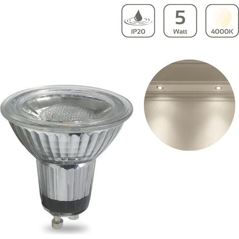 LED Spot GU10 5W 440lm 40° - Lichtfarbe: Neutralweiß 4000K (1/5)