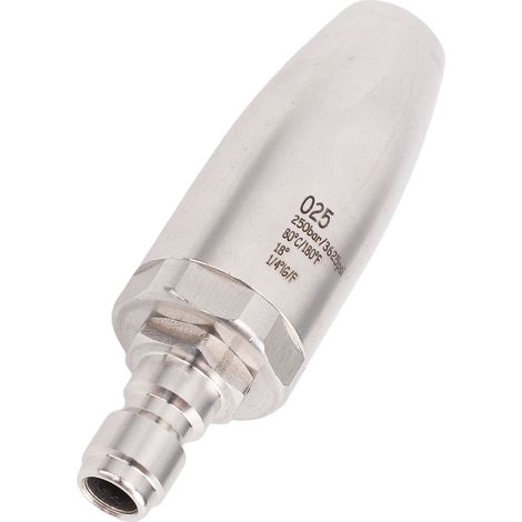 Buse de nettoyeur haute pression 3625 PSI, raccord rapide 1/4 pouce, buse de pulvérisation rotative avec embouts de 7 couleurs (1/5)