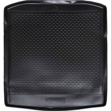 Trunk Mat Black Rubber vidaXL