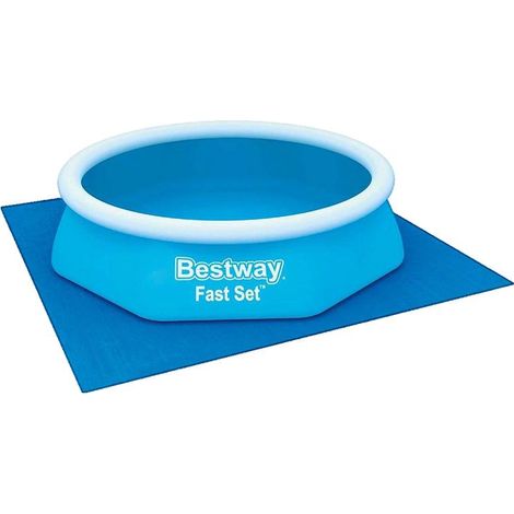 Bestway 58000 Poolteppich blau 274x274 cm