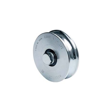 RUOTA CANCELLI GOLA SEMITONDA ART.315- - mm.160x33 - 2 pezzi COMUNELLO