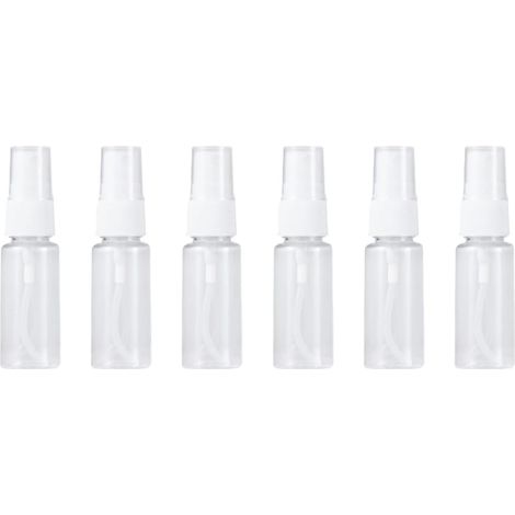 6er-Set Sprühflaschen – 60 ml – Transparentes PET – Nachfüllbarer Sprühnebel – Für Reisen, Gartenarbeit und Kosmetik – 3,5 x 11,9 cm (1/5)
