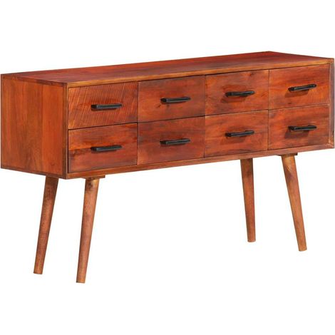 vidaXL Buffet 110x30x59 cm Bois massif de manguier (1/5)