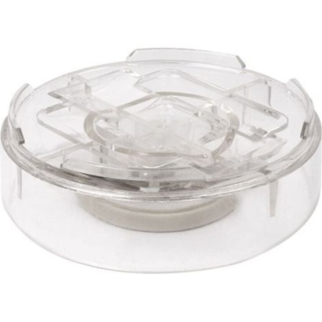 8 Pacs Transparent Lit Rehausseurs/Bed Riser/Rehausseurs de Meuble/Pieds de Meubles, Permettent à Raccorder Librement pour Ajouter la Hauteur Vous Voulez （ Rond） (1/5)