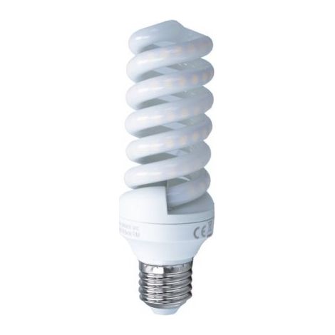 Lampada Led E27 Spirale 13W 1200LM Bianco Caldo 3000K D42X130mm (1/2)
