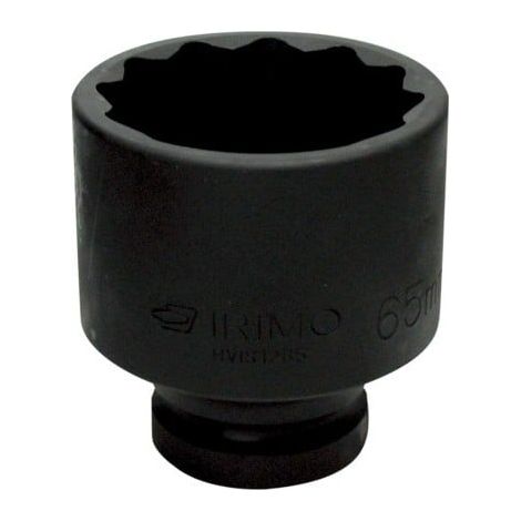 Clé à douille Bahco bi-hexagonal impact 36 mm acier