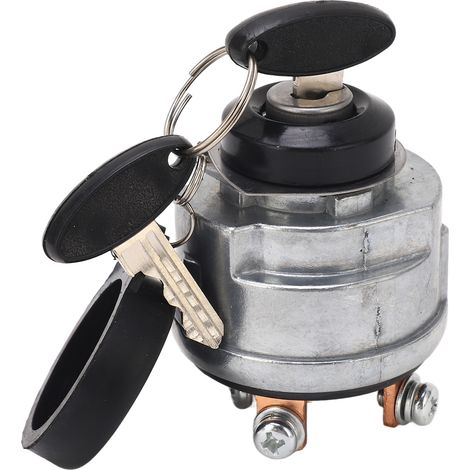 Interruttore di accensione 72098283 con 2 chiavi di ricambio per Allis Chalmers Duetz 5015 5020 5030 5215 5220 5230 6140. (1/5)