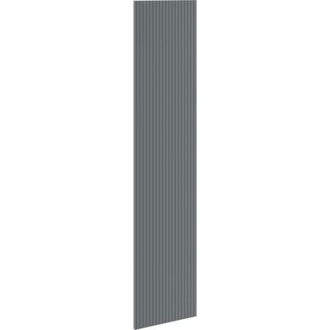 Mexen Rivel Front Rillen für den Badschrankkorpus 35 x 160 cm, mattgraphit - 91A21-1600-300-1-66 (1/2)