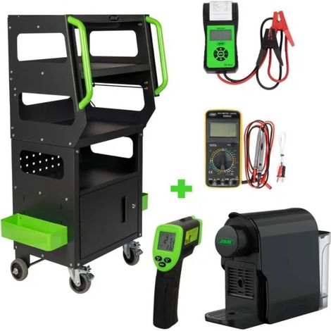 JBM SERIE499E Carrello diagnostico con strumenti di misurazione