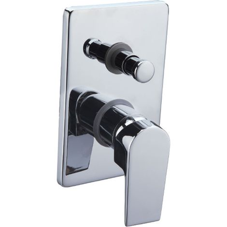 Miscelatore Incasso Doccia OMEGA con Deviatore Automatico - Piastra Lusso (1/2)