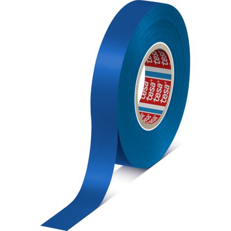 Ruban isolant Tesa Premium Soft en PVC Bleu 33m x 19mm x 0.126mm ( Prix pour 1 )