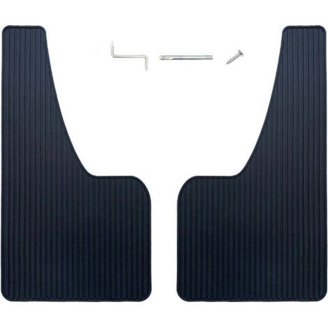 2 Pièces Bavettes Garde-Boue Anti-éclaboussures, Garde-Boue De Voiture, Garde-Boue Universel pour Voitures, Bavettes Avant Et Arrière Voiture Mud Flaps Guard Splash Accessoires(Noir) (1/4)
