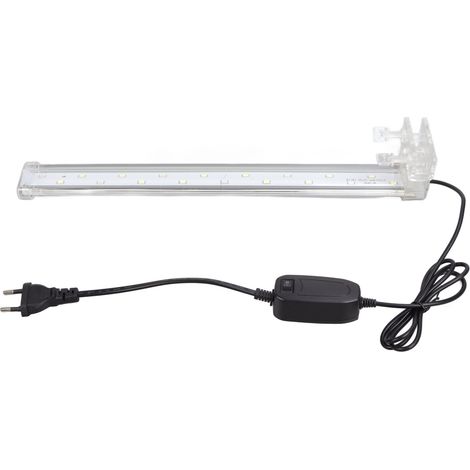 Jeffergarden Lampe à pince pour réservoir de poissons, cristal haute luminosité, étanche, lumière LED pour Aquarium, prise ue, 220V WH-380 (1/4)