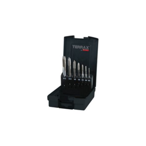 RUKO 7-teiliger Maschinengewindebohrer-Satz HSS Co 5 Form B (1/3)