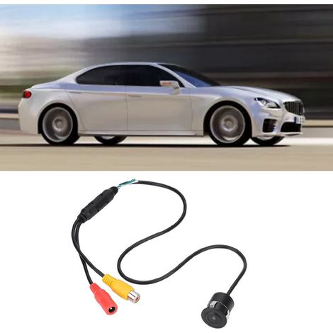 Caméra Mini Couleur CCD à 95 Degrés pour Voiture, Étanche, Câblée, PAL