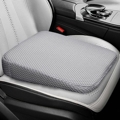 Dickes, rutschfestes Autositzkissen für kleinere Fahrer  Ergonomisches Design zur Entlastung des Steißbeins – Tragbares Kissen für SUVs (1/5)