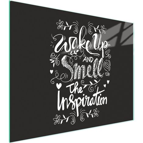 TAGLIERE IN VETRO 52x40 NERO (1/5)