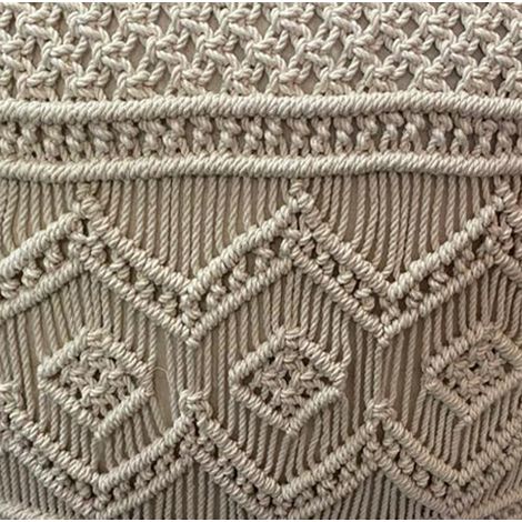 SORAYA - pouf in cotone