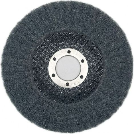 12,5 x 2,2 cm Nylonfaser-Lamellenschleifscheibe, 6er-Set für Winkelschleifer, zum Reinigen, zum Reinigen und Polieren (1/5)