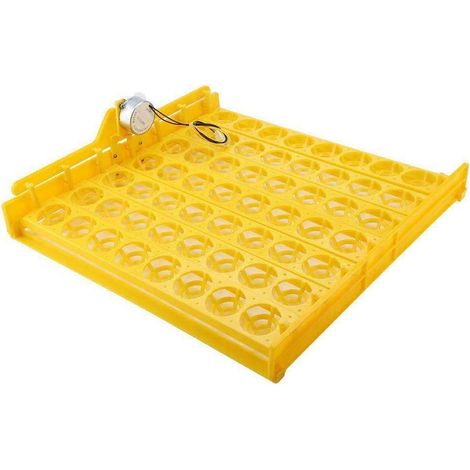 110V Automatic Egg Turner 56 Huevos Incubadoras Bandeja Codorniz Ganso de Pollo (1/5)