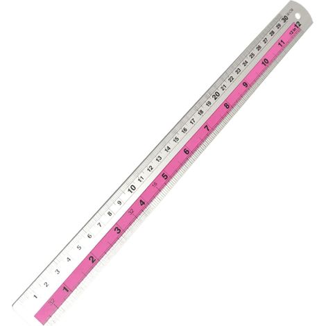 Règle métallique de précision à bord droit pour le dessin (1/5)