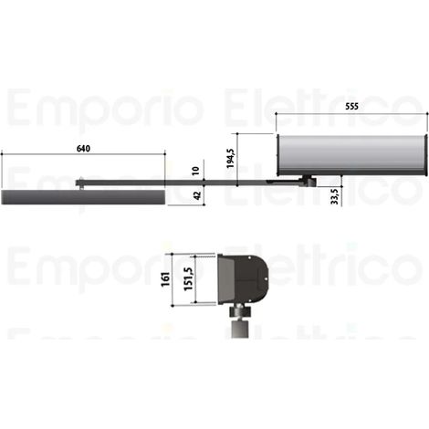 came motoréducteur irréversible 24v série f4000 001f4024e f4024e (1/3)