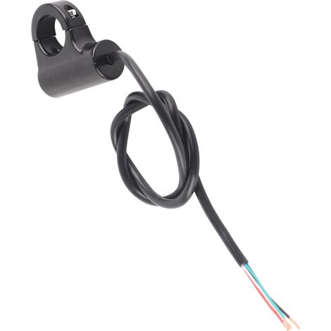 Interrupteur guidon moto 22mm, bouton poussoir phare frein anti-brouillard ON/OFF, modèle A, version bleue (1/5)