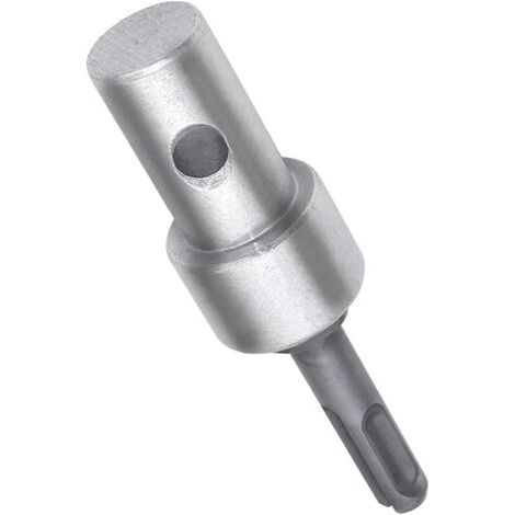 Adaptateur de perceuse électrique à tarière de Jardin pour perceuse Filaire et perceuse sans Fil, SDS Plus Filetage sans clé Mandrin Adaptateur à Tige Ronde pour visseuse à Percussion