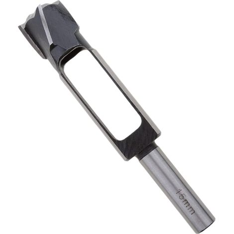 Meche a Bouchonner Bois, Ø 15 mm Foret à Tenon pour Travail du Bois, Fraise à Bouchonner Bois, Coupe-foret Tenon Acier Carbone, Mèche à Bouchon Bois (1/5)