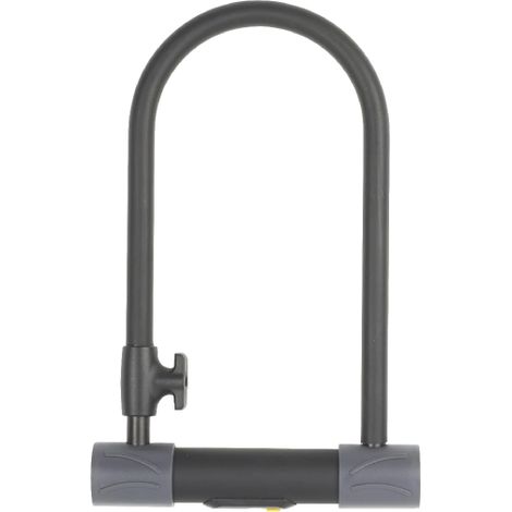 YALE Lucchetto a U per biciclette e moto ad alta sicurezza YUL2/13/230/1, lunghezza 230mm, arco rinforzato e traversa resistente, 4 chiavi di cui una con micro-luce
