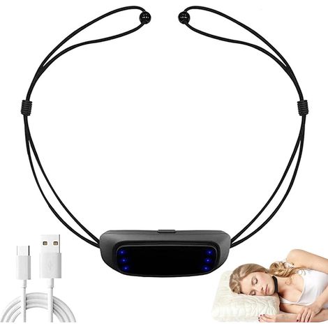 Dispositivo Anti Ronquidos - Detección Acústica y Vibración Adaptativa - Recargable por USB - 85 g - Para Adultos - 1 Unidad