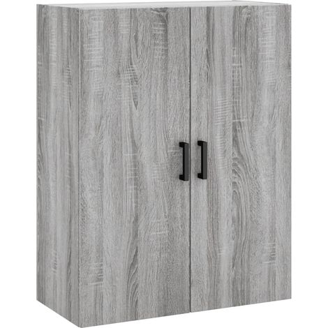 Maison Exclusive - Armario de pared gris Sonoma 69,5x34x90 cm (1/5)