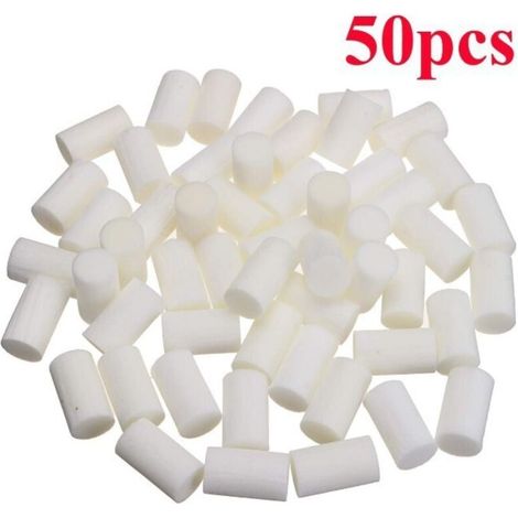 Lot de 50 Filtres en Fibre Blanche pour Compresseur d'Air – Remplacement Haute Pression – Système Mayitr (1/4)