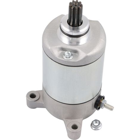 GOOFIT 9-Zahn 12V Anlasser, kompatibel mit der elektrischen Anlasserbaugruppe des Geländefahrzeugs Sportsman 400 500 1996-2012. (1/4)