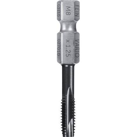 Taraud Fein, M8 x 1,25 mm, avec queue d’embout VARIO (1/4)