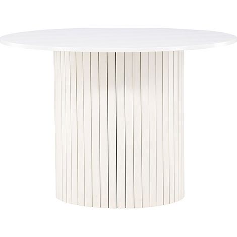 Härön Esstisch Ø110 cm weiß.