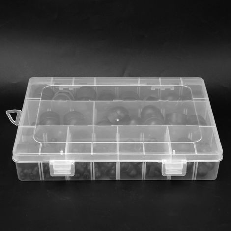 145 capuchons de protection en nylon pour écrous hexagonaux et boulons M4 M5 M6 M8 M10 M12 (1/5)