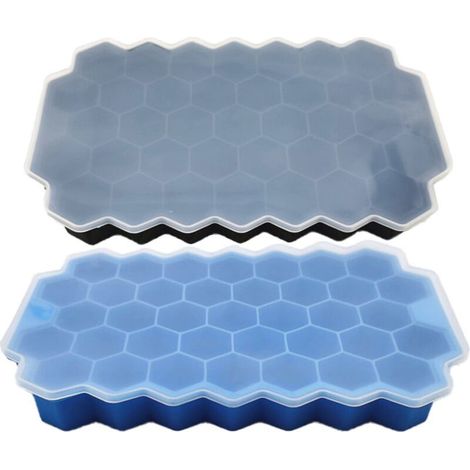 Bac à glaçons, bac à glaçons pour faire des glaçons hexagonaux, comprend 2 bacs/// (1/4)