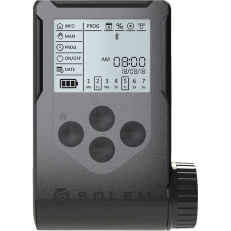 Programador Solem Woobee Bluetooth 6 Zonas - Control Autónomo y Completo del Riego  Oferta exclusiva