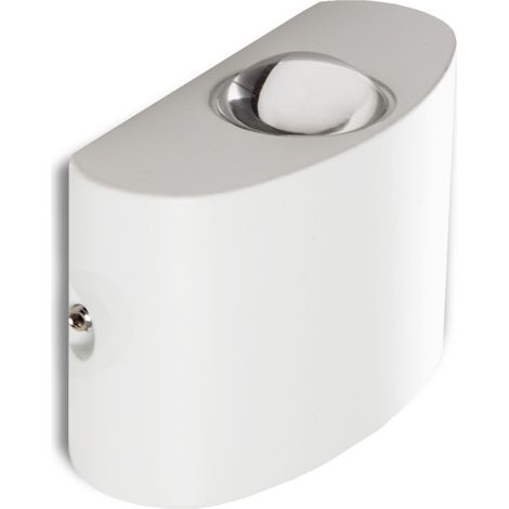 Lampada da parete a LED 2W 129Lm 3000ºK Brooklyn IP65 40.000H [TH-854-WW] (1/3)