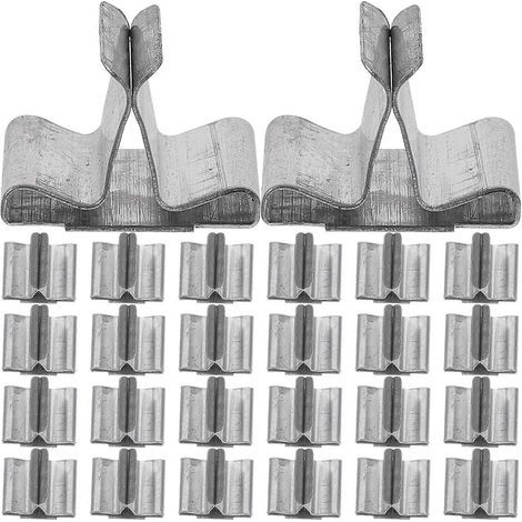 100 supports en bois pour mèches de bougies, supports métalliques, pastilles en fer pour mèches de bougies, fournitures pour la fabrication de bougies-1.60X1.30X1.10CM-Silver (1/4)
